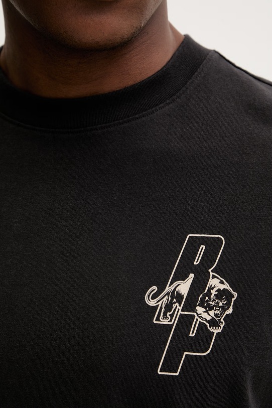 Βαμβακερό μπλουζάκι Puma Represent 635798 μαύρο