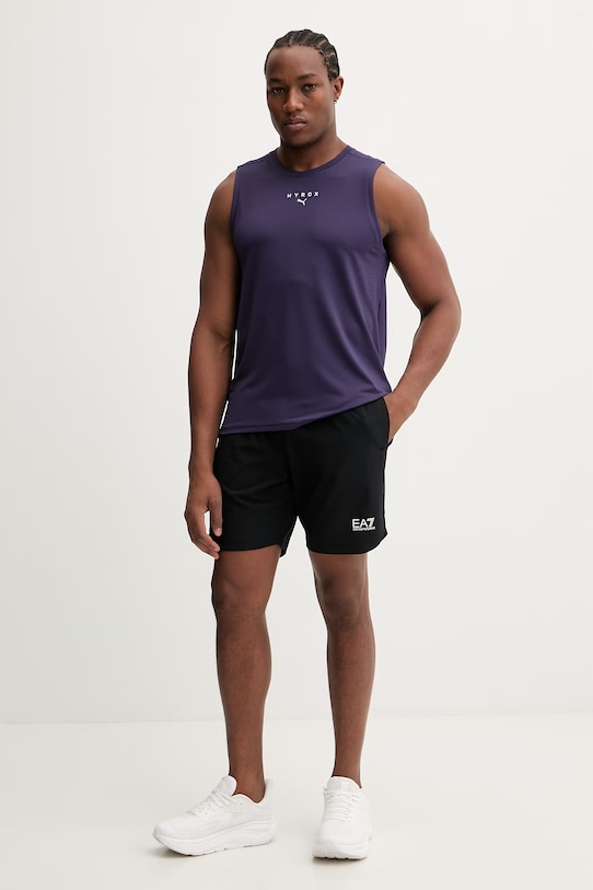 Puma t-shirt treningowy Dryelite HYROX 528516 fioletowy SS26