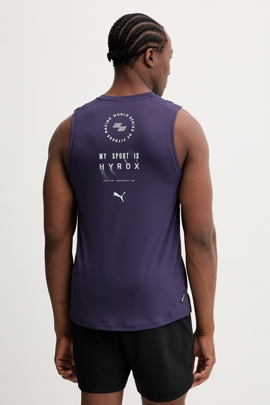 Odzież Puma t-shirt treningowy Dryelite HYROX 528516 fioletowy