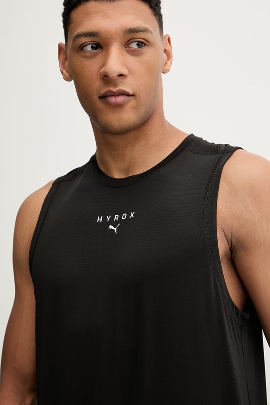 Puma t-shirt treningowy Dryelite HYROX czarny 528516