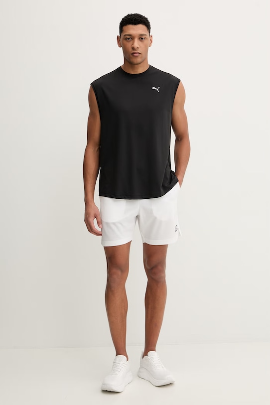 Kratka majica za vadbo Puma un CoolCELL Sleeveless 528420 črna SS26