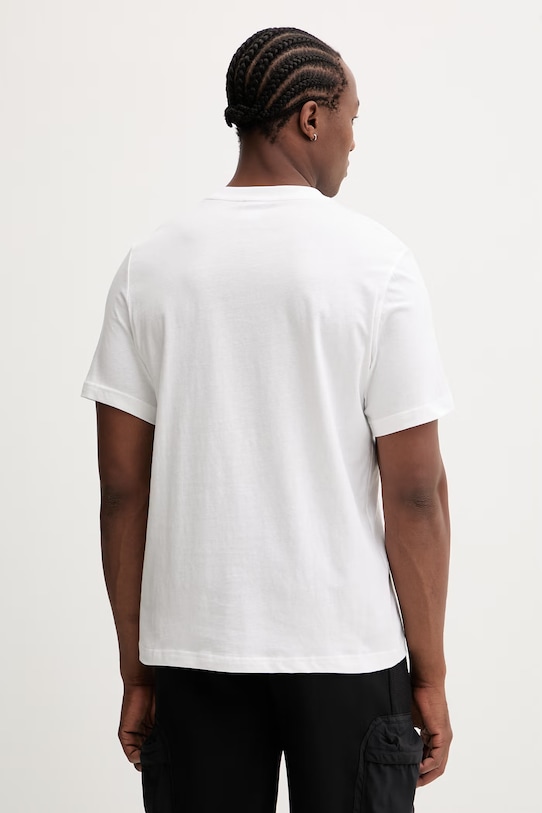 Odzież Puma t-shirt bawełniany GRAPHIC 634433 biały