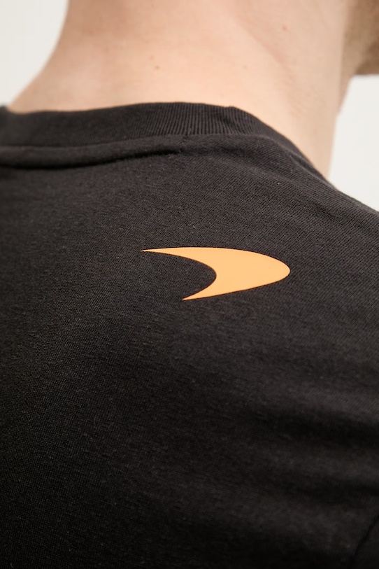 Puma t-shirt bawełniany McLaren 637452 czarny