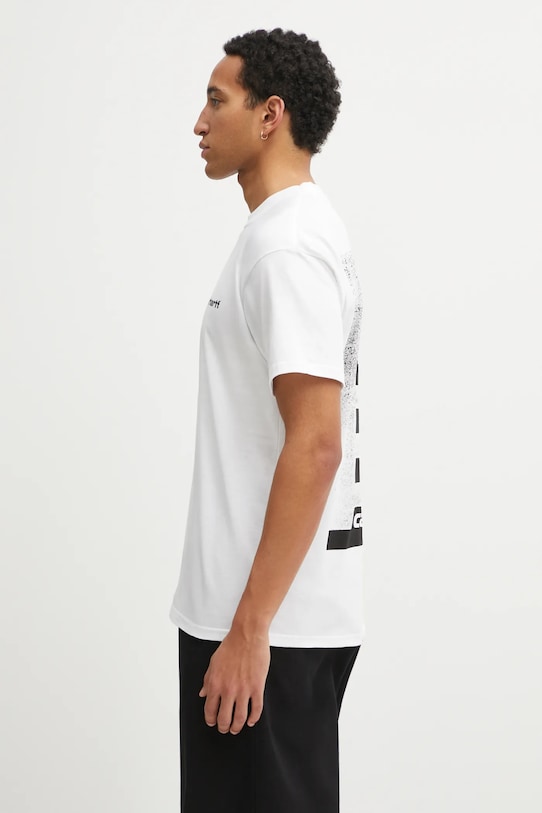 Carhartt WIP t-shirt bawełniany SS Archive Lines T-Shirt I036003.02XX biały SS26