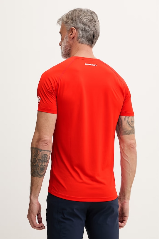 Ruházat Mammut t-shirt férfi Ducan 1017.07400 piros