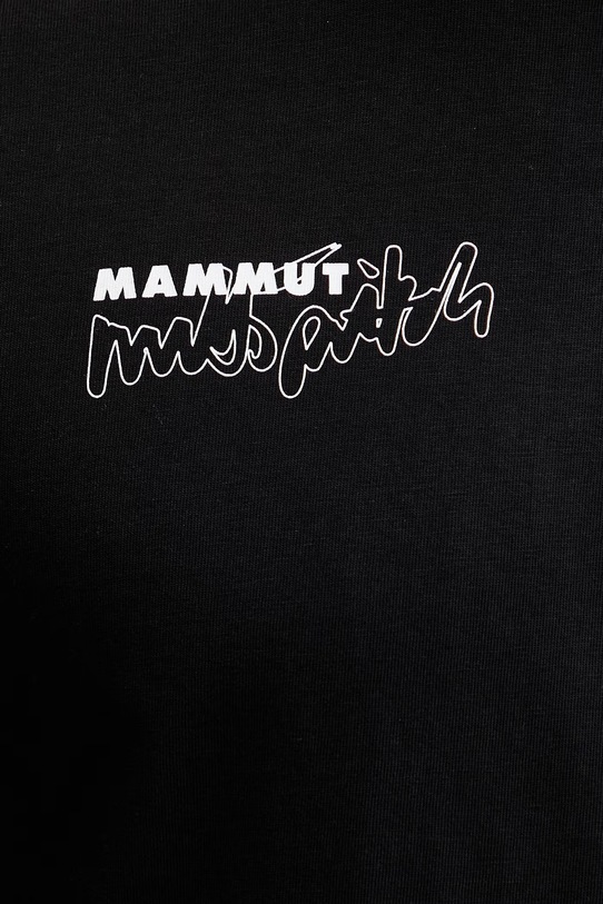 Mammut T-shirt męski bawełniany 1017.07600 czarny