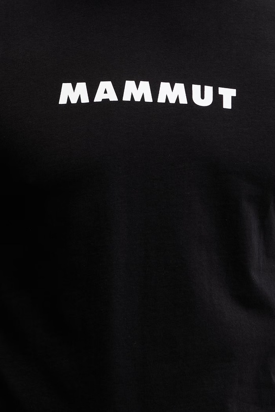 Mammut T-shirt męski bawełniany 1017.07820 czarny