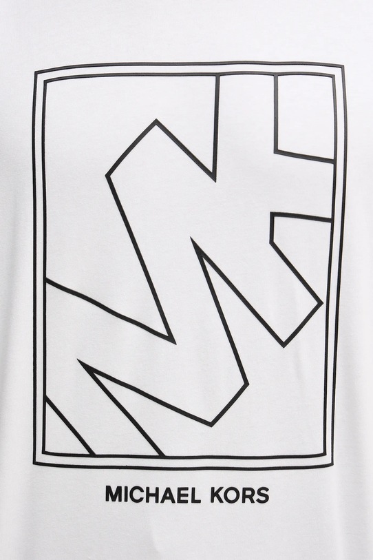 Michael Kors t-shirt bawełniany CR652SY1V2 biały