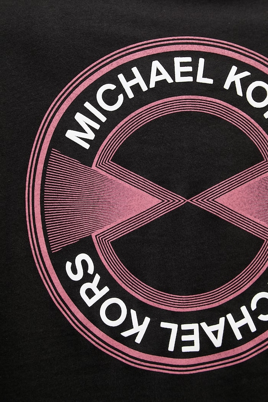 Michael Kors t-shirt męski bawełniany CR652VEFV4 czarny