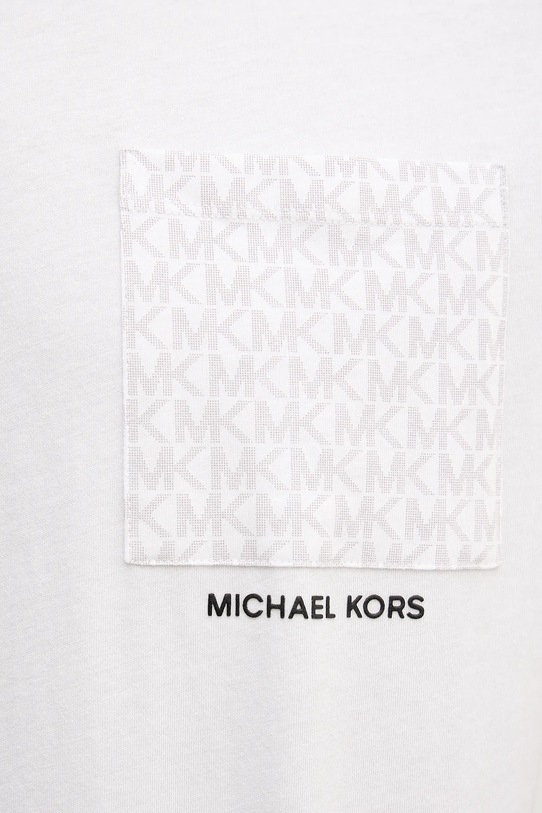 Michael Kors t-shirt bawełniany CR652T1FV4 biały