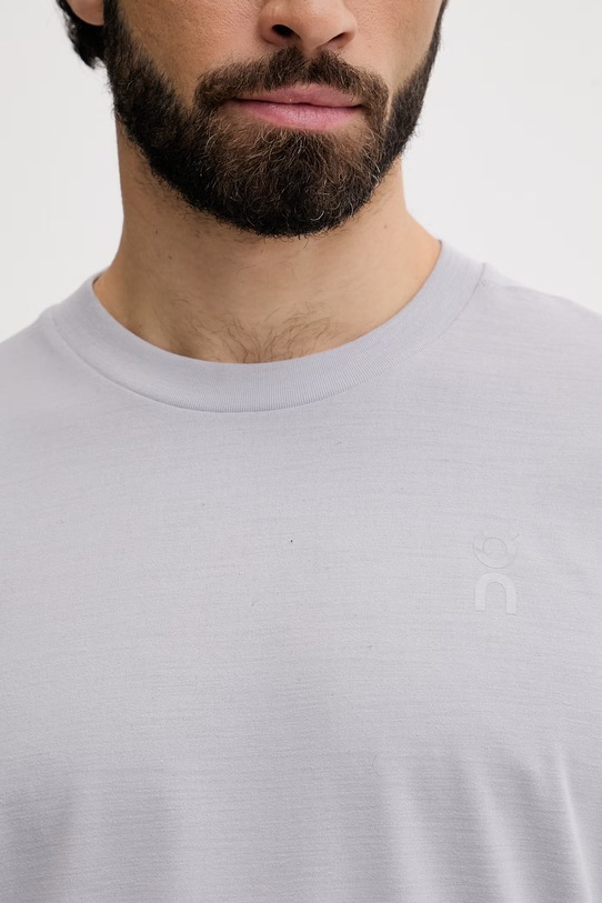 On t-shirt treningowy męski 1MF11781291 szary