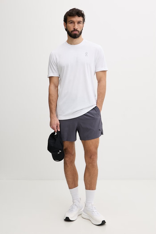 On t-shirt treningowy męski 1MG10280069 biały SS26