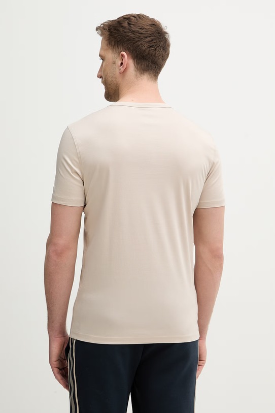 Odzież Mos Mosh t-shirt bawełniany Perry 500930 beżowy