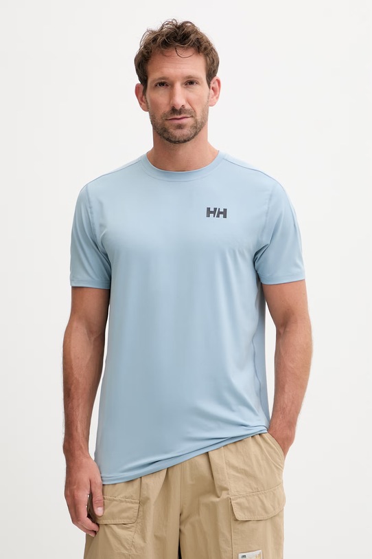 Helly Hansen t-shirt treningowy męski niebieski 34580