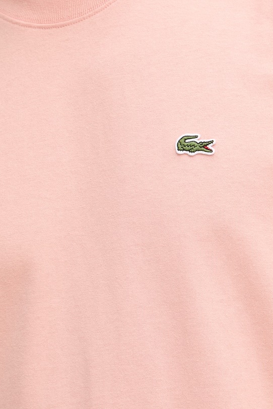 Lacoste T-shirt męski bawełniany TH0876 różowy