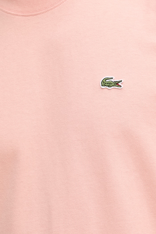 Lacoste T-shirt męski bawełniany TH0876 różowy