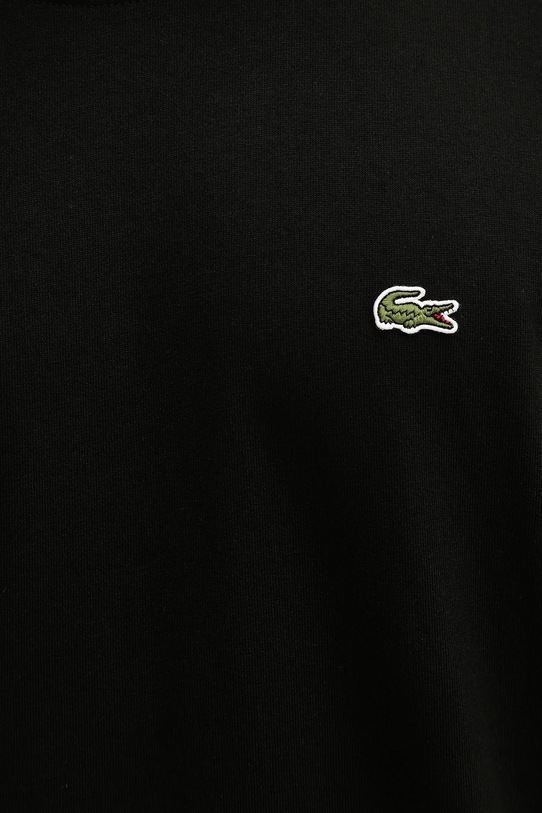 Lacoste t-shirt bawełniany TH0876 czarny