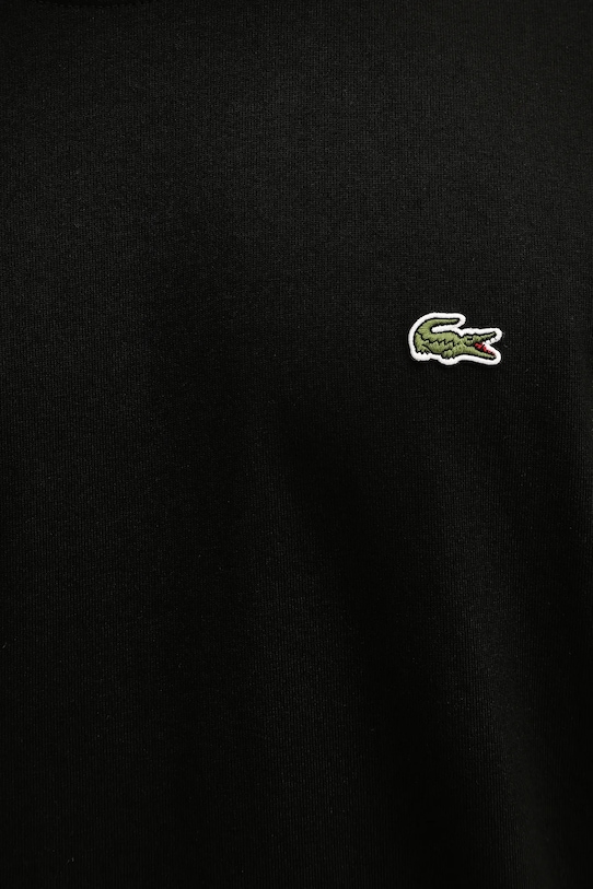 Lacoste t-shirt bawełniany TH0876 czarny