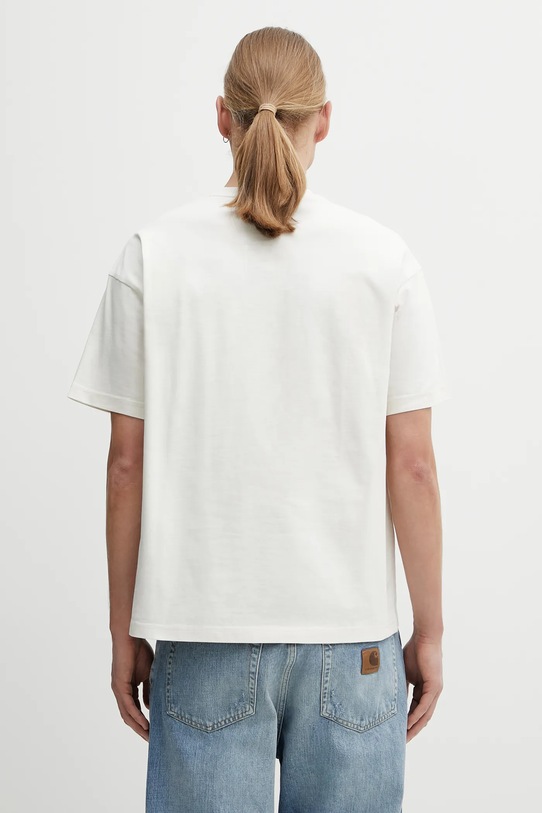 Odzież Napapijri t-shirt bawełniany Napapijri x Martine Rose NP0A4HATN1A1 beżowy