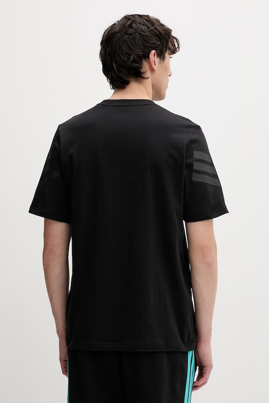 Odzież adidas t-shirt męski bawełniany x Mercedes KE5958 czarny