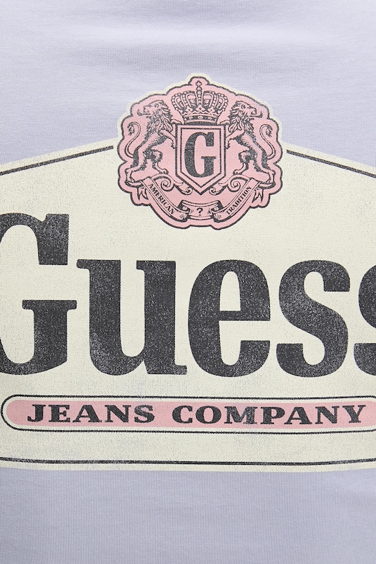 Guess Jeans t-shirt bawełniany M6RI38.K8HM0 niebieski