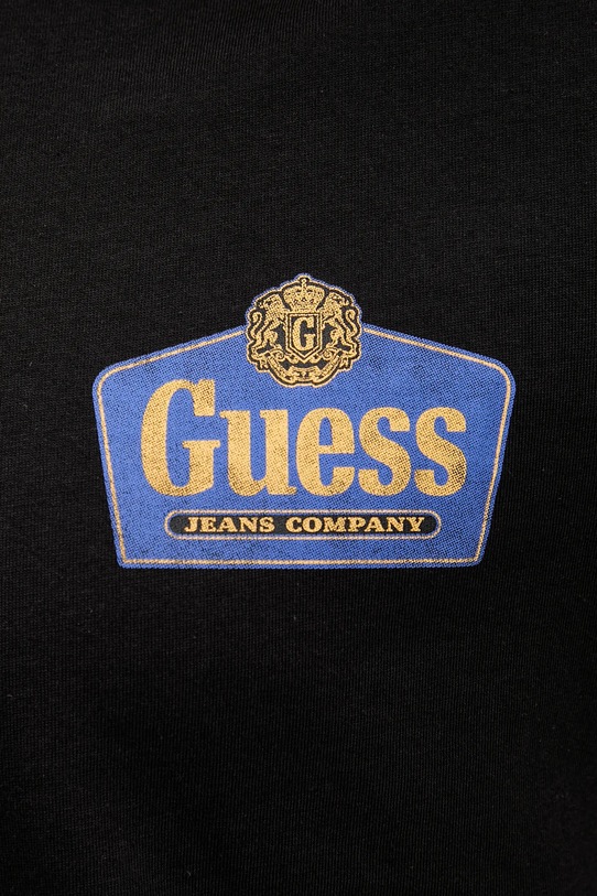 Guess Jeans t-shirt bawełniany M6RI38.K8HM0 czarny