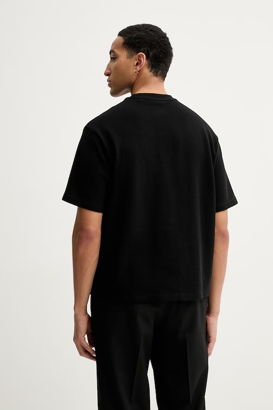 Odzież Guess Jeans t-shirt bawełniany M6RP14.KD461 czarny