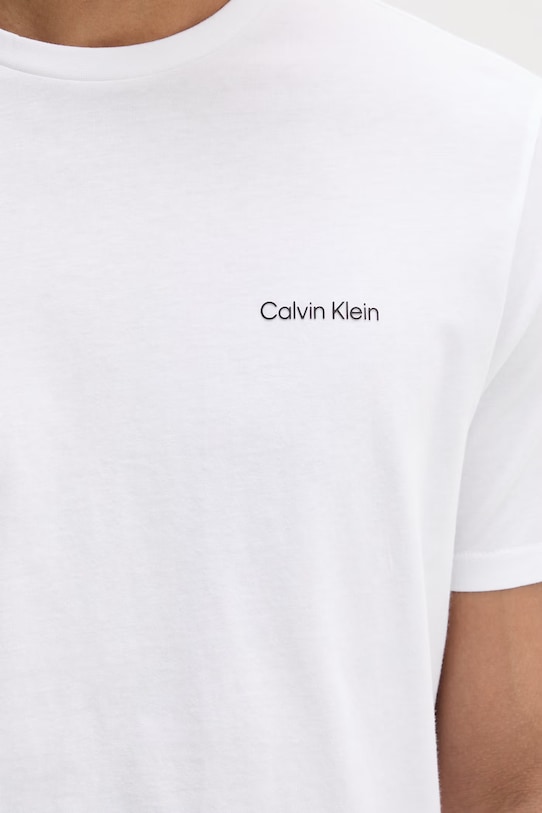 Calvin Klein T-shirt Ανδρικό βαμβακερό LV04LC255G λευκό