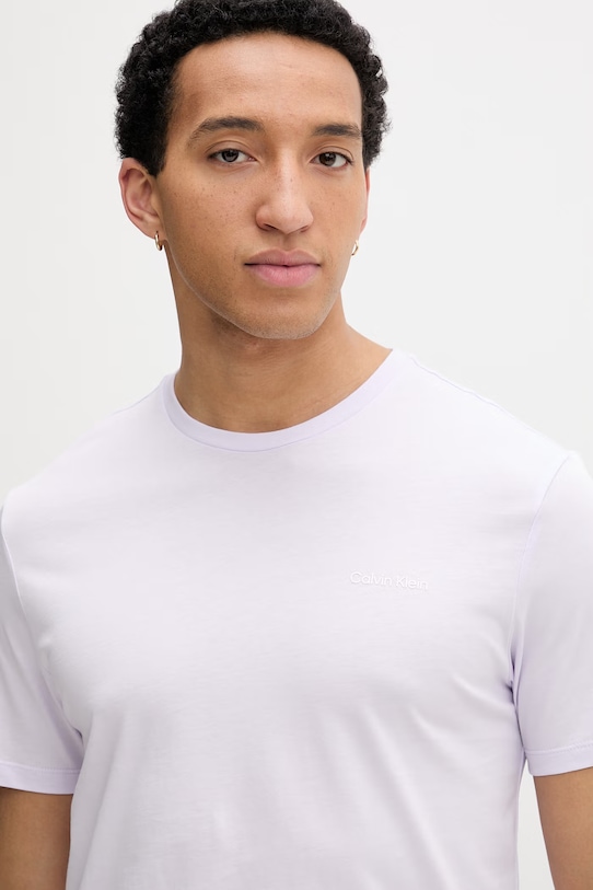 Calvin Klein tricou pentru bărbați, din bumbac violet LV04LC255G