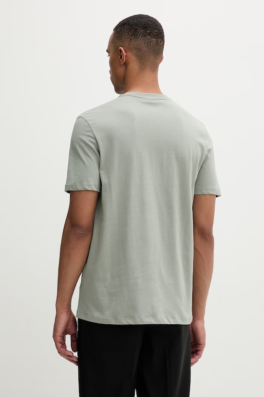 Ρούχα Calvin Klein T-shirt Ανδρικό βαμβακερό LV04LC255G πράσινο