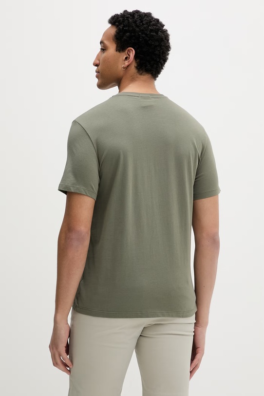 Abbigliamento Calvin Klein t-shirt da uomo in cotone LV04LC255G verde