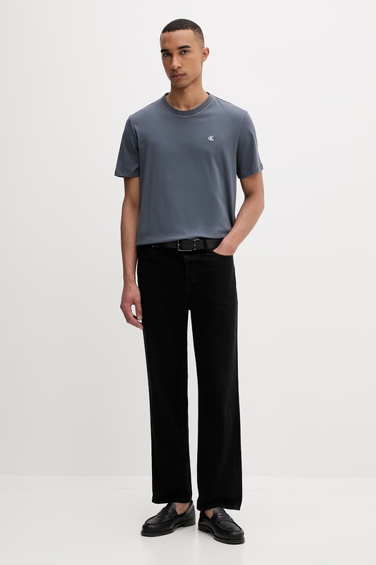 Calvin Klein tricou pentru bărbați, din bumbac LV04LF223G gri SS26