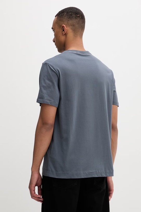 Ρούχα Calvin Klein t-shirt ανδρικό βαμβακερό LV04LF223G γκρί