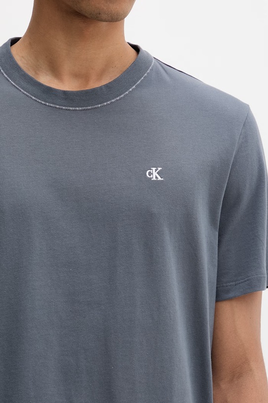 Calvin Klein t-shirt ανδρικό βαμβακερό LV04LF223G γκρί