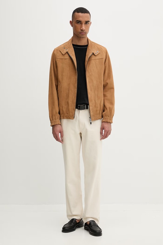 Calvin Klein majica za muškarce od pamuka LV04LF223G crna SS26