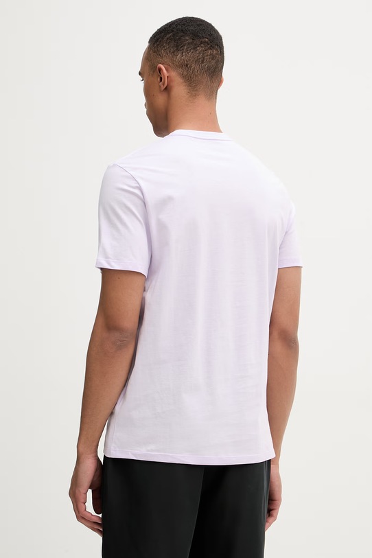 Oblečenie Calvin Klein tričko pánske bavlnené LV04LF809G fialová