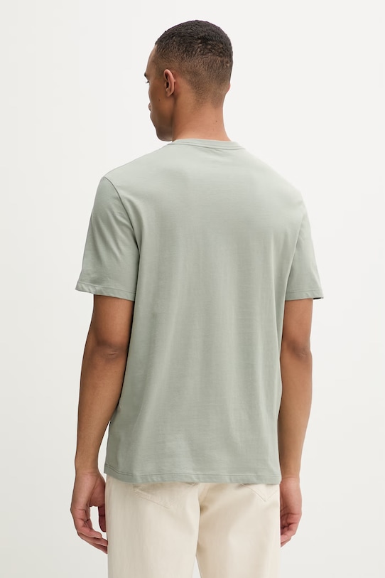 Ρούχα Calvin Klein t-shirt ανδρικό βαμβακερό LV04LF809G πράσινο