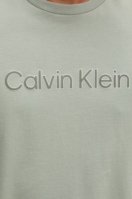 Calvin Klein t-shirt ανδρικό βαμβακερό πράσινο LV04LF809G