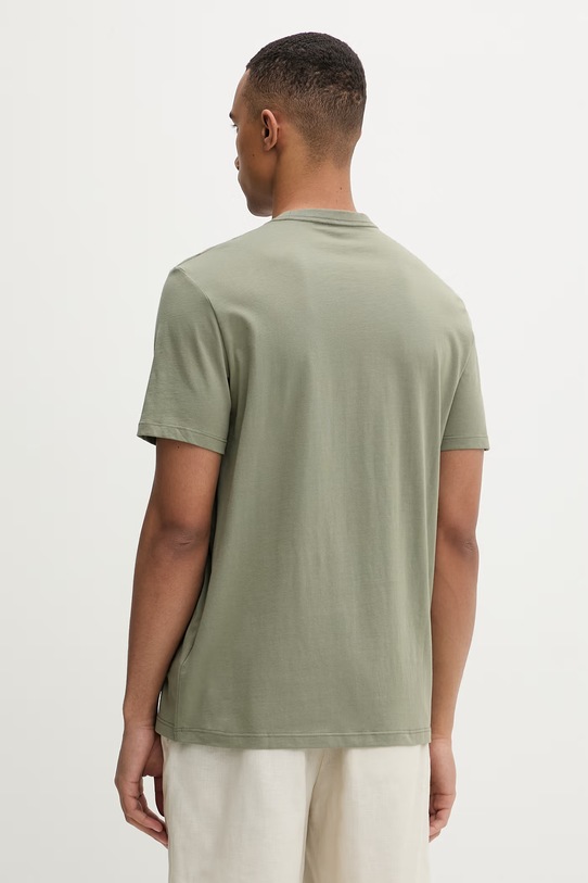 Ρούχα Calvin Klein t-shirt ανδρικό βαμβακερό LV04LF810G πράσινο