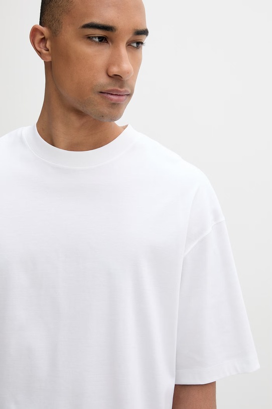 Calvin Klein T-shirt ανδρικό βαμβακερό μπεζ LV04LF219G