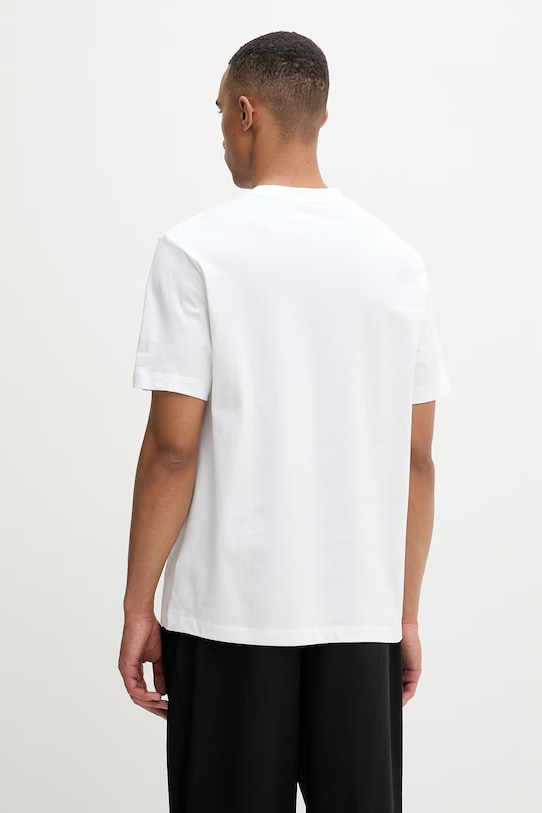 Odzież Calvin Klein T-shirt męski bawełniany LV04LF813G beżowy