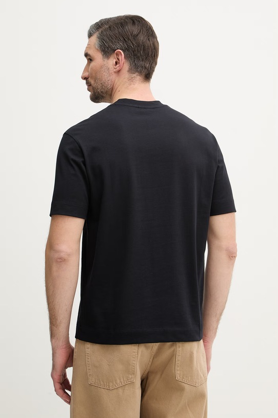 Odzież Emporio Armani t-shirt bawełniany EM005359.AF13715 granatowy