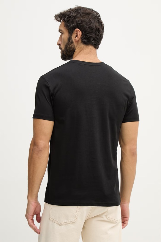 Odzież Alpha Industries t-shirt bawełniany Air Force Sketch 266548 czarny