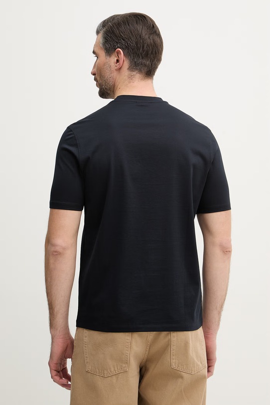 Odzież Emporio Armani t-shirt bawełniany EM004593.AF10762 granatowy