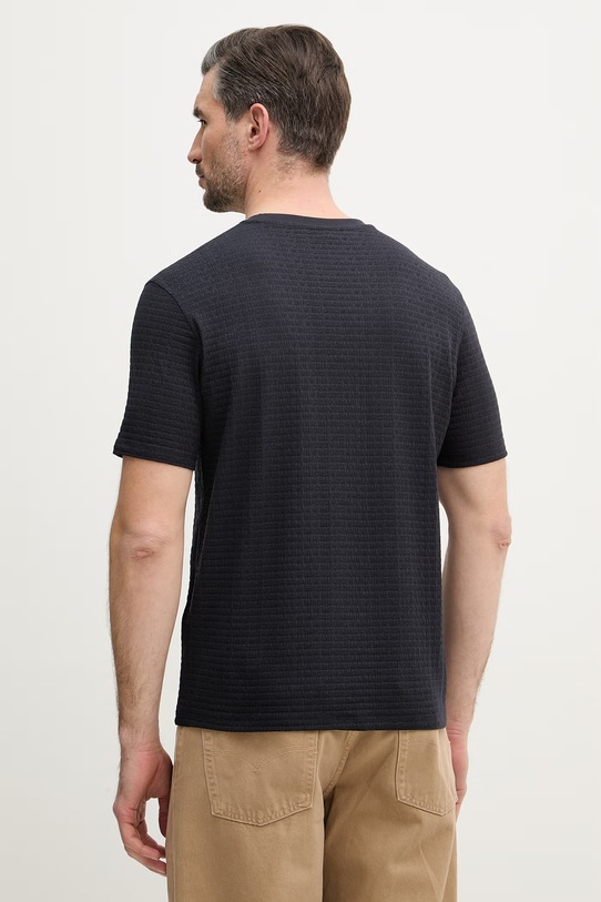 Odzież Emporio Armani t-shirt bawełniany EM004594.AF10762 granatowy