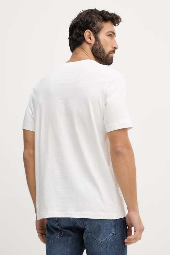 Odzież Emporio Armani t-shirt bawełniany EM004751.AF23082 biały