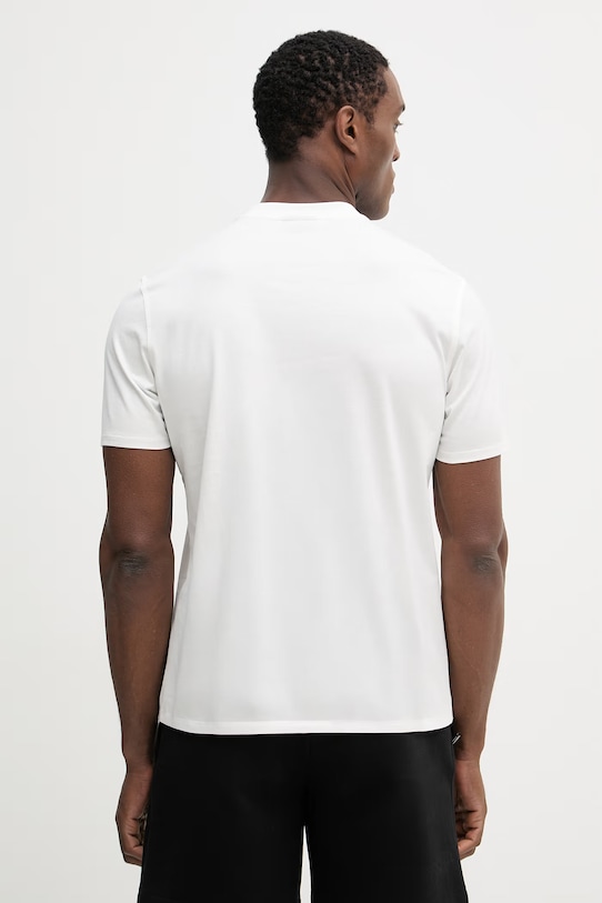 Oblečenie Bavlnené tričko Emporio Armani EM004583.AF13669 béžová