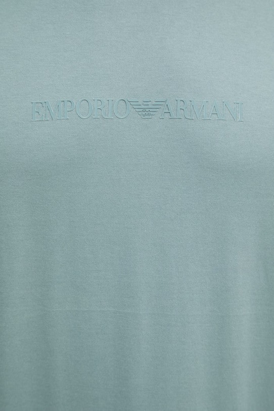 Bavlnené tričko Emporio Armani EM004583.AF13669 zelená