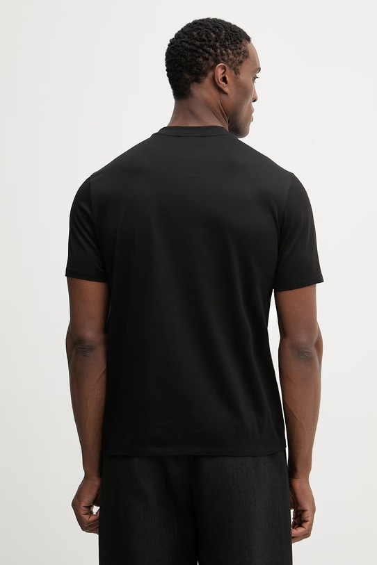 Oblečenie Bavlnené tričko Emporio Armani EM004583.AF13669 čierna