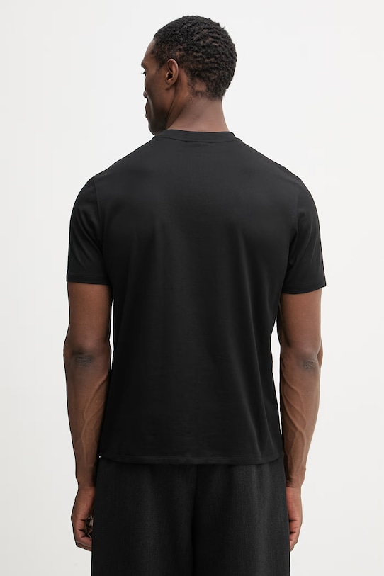 Oblečenie Bavlnené tričko Emporio Armani EM004583.AF13669 čierna
